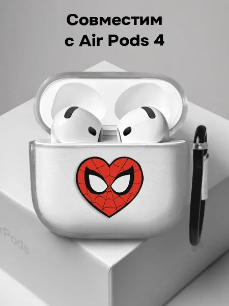 ESSE CASE Чехол на AirPods 4 Человек-паук