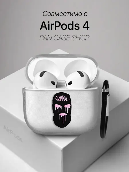 PANCASE Чехол на AirPods 4 с принтом Criminal