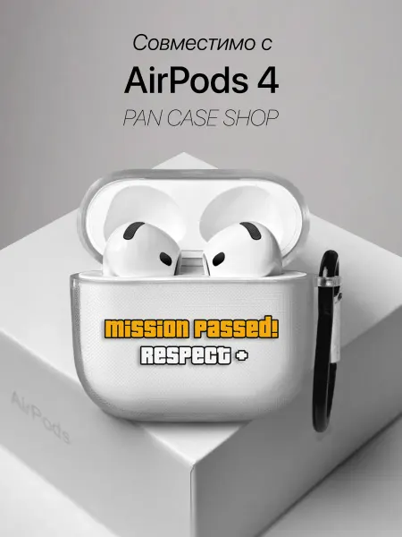 PANCASE Чехол на AirPods 4 с принтом GTA