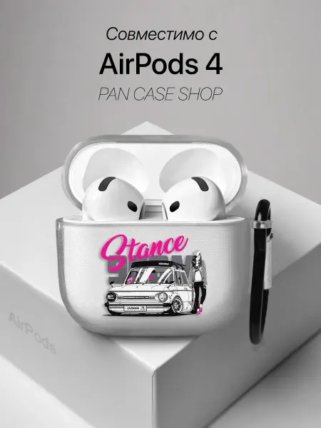 PANCASE Чехол на AirPods 4 с принтом Stance