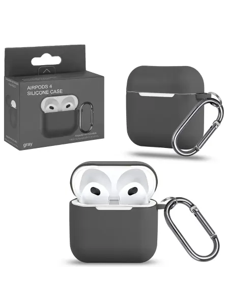 ProAks Чехол для AirPods 4 с карабином