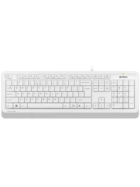 A4TECH Клавиатура Fstyler FK10-WHITE