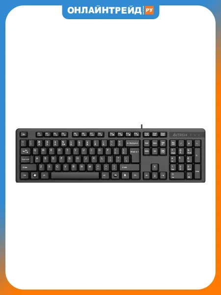 A4TECH Клавиатура KK-3 USB Black