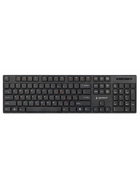 GEMBIRD Клавиатура KBW-250 беспроводная Мембранная, Для ПК
