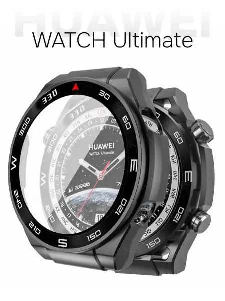 Защитный чехол-бампер для Huawei Watch Ultimate черный