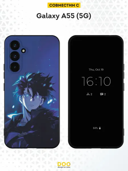 DesignOnCase Чехол на Samsung Galaxy A55 (5G) с принтом Аниме