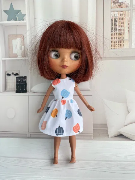 Платье на куклу Блайз, Blythe, 30 см