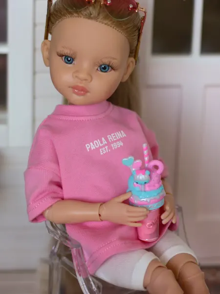 MANIKADOLLS Футболка и велосипедки для кукол Паола Рейна