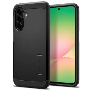 Чехол Spigen на Samsung Galaxy A56 5G (ACS09294) Tough Armor / Спиген чехол для Самсунг Галакси А56 Черный