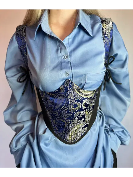 Irina couturier Корсет ручной работы жаккард