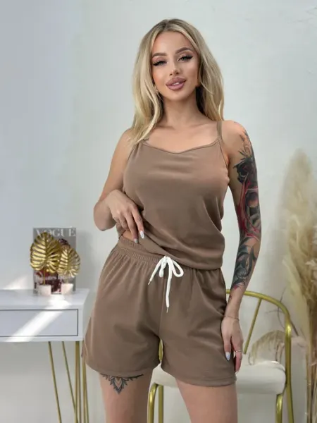 LISA CLOTHING Пижама с шортами