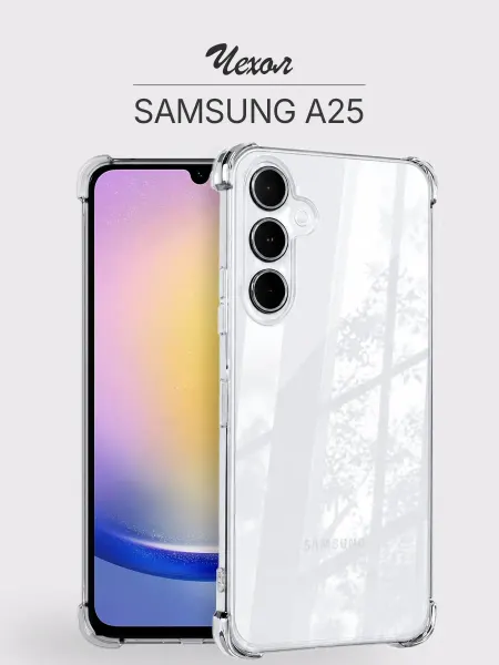 Мобимания Чехол Samsung А25 5G прозрачный противоударный