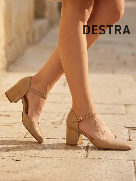 Destra Туфли бежевые женские