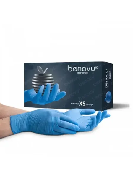 Benovy Перчатки одноразовые XS