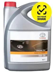 Lexus Toyota Premium Fuel Economy 5W-30 Масло моторное, Синтетическое, 5 л