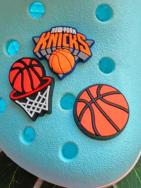 Fun_Jibz Джибитсы на crocs баскетбольный мяч Knicks