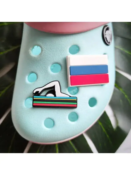 Fun_Jibz Джибитс бассейн для пловца на crocs плавание