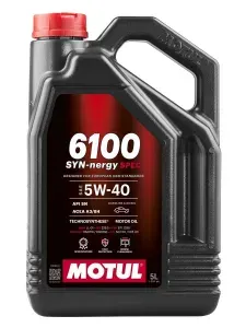 MOTUL 6100 SYN-NERGY 5W-40 Масло моторное, Синтетическое, 5 л
