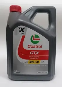 Castrol GTX A3/B4 5W-40 Масло моторное, Синтетическое, 4 л