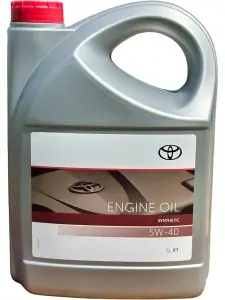 Lexus Toyota Engine Oil 5W-40 Масло моторное, Синтетическое, 5 л