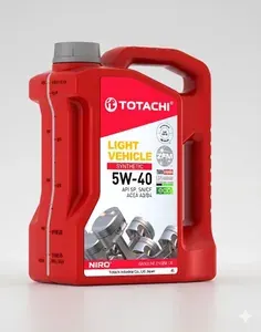 TOTACHI NIRO LV Synthetic 5W-40 Масло моторное, Синтетическое, 4 л