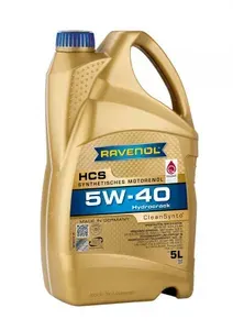 RAVENOL 5W-40 5W-40 Масло моторное, Синтетическое, 5 л