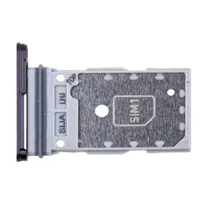 Лоток sim-карты для Samsung SM-S901B (Galaxy S22), S906B (Galaxy S22 Plus) <черный>