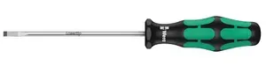 Отвертка Wera Kraftform Plus Lasertip SL4,0х0,8х100мм WE-110004