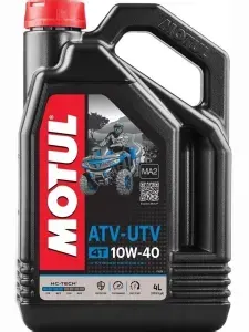 MOTUL ATV-UTV 4T 10W-40 Масло моторное, Полусинтетическое, 4 л
