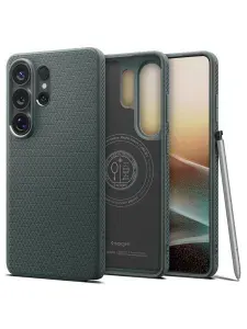 Чехол на Samsung Galaxy S26 Ultra, Spigen Liquid Air Magsafe (ACS10676), противоударный, бортики для защиты камеры и дисплея / Чехол на Самсунг Галакси С26 Ультра