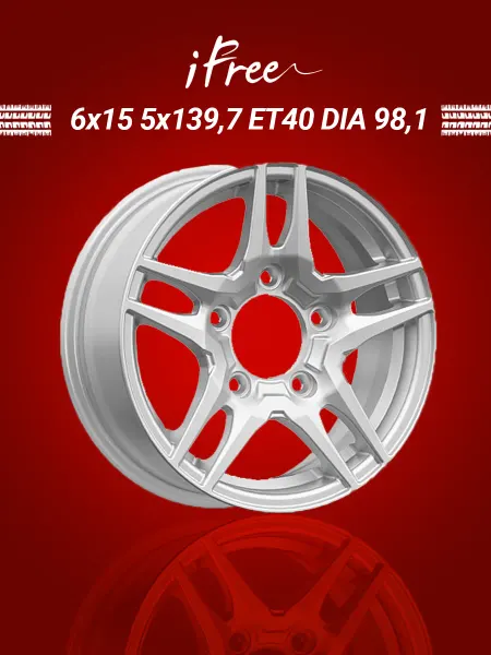 IFREE Диски колесные r15 5x139,7 литые автомобильные для машины
