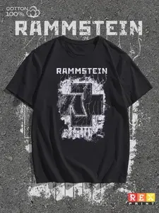 Футболка с принтом Rammstein 1 шт