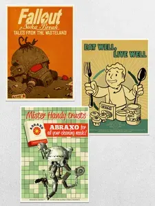 Постеры интерьерные Fallout