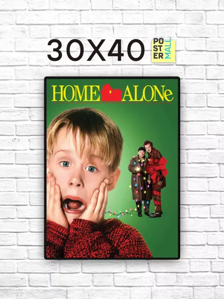 Poster Mall Постер на стену Кино Один Дома Home Alo 30х40