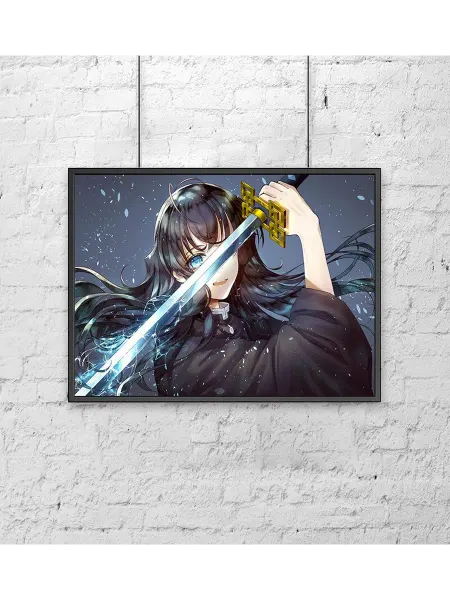 Poster Mall Постер на стену Аниме Клинок рассекающий демонов 40х50