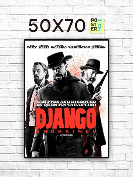 Poster Mall Постер на стену Кино Джанго 50х70