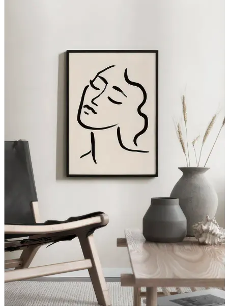 Onllyart Постер 30x40 винтажное лицо №3