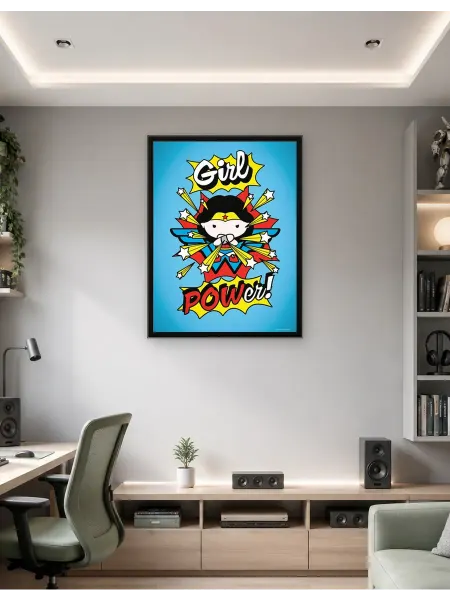 Postersbase Постер на стену Женская сила 30x40