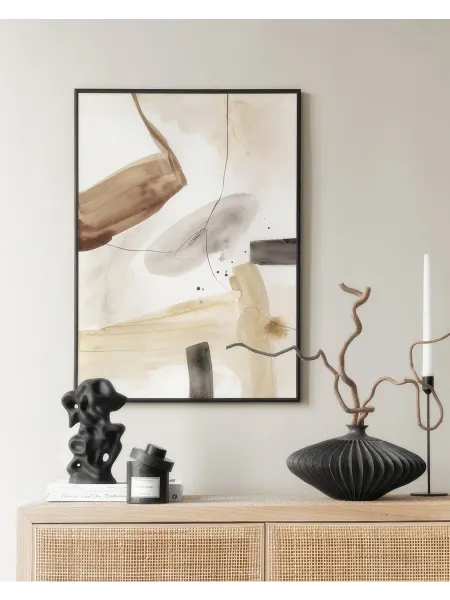 Onllyart Постер 40x50 бежевая акварель №1
