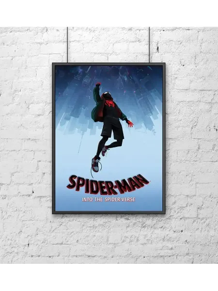 Poster Mall Постер Человек-Паук (Spider-Man) Через Вселенные 40х50