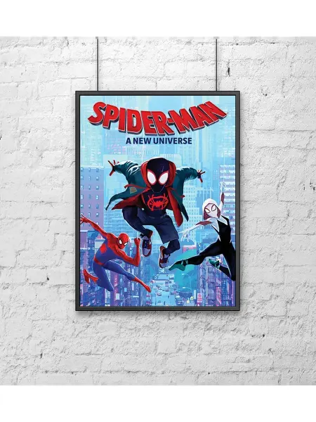 Poster Mall Постер на стену Человек-Паук новая вселенная - Майлз 40х50