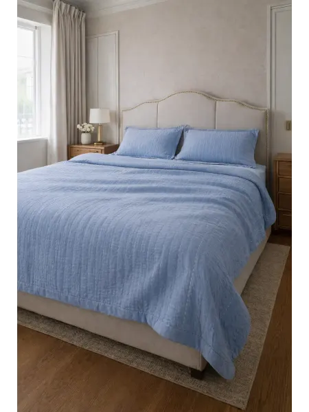 Laperla Покрывало на кровать 220×230 см, варёный хлопок, стёганое