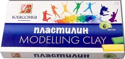 Пластилин Луч "Классика" 6 цветов
