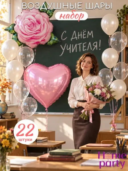 Home party Набор воздушных шаров для фотозоны