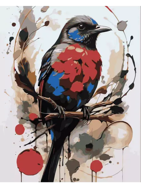 PaintPrint Картина по номерам Птичка