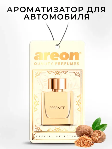 Areon Ароматизатор в машину картонный автопарфюм Эссенция