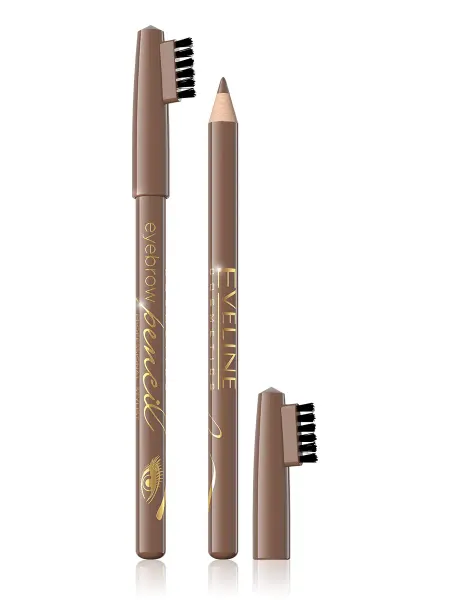 EVELINE Карандаш для бровей Light Brown Eyebrow Pencil 4г