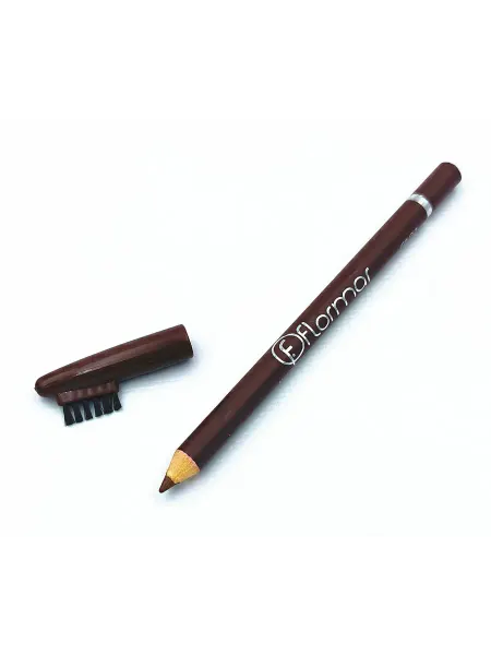 Flormar Оригинал.Коричневый карандаш для бровей с щеточкой, 12шт