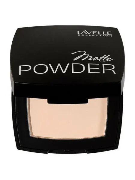 Lavelle collection Пудра для лица компактная матирующая, 8 г, 02 Слоновая Кость