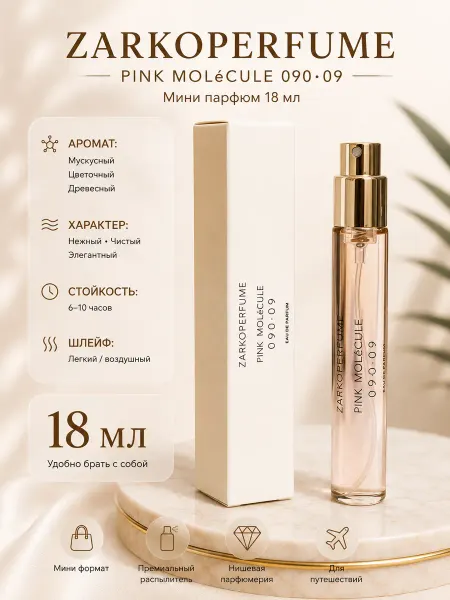 Духи Розовая Молекула Pink Molecule 090.090 18мл